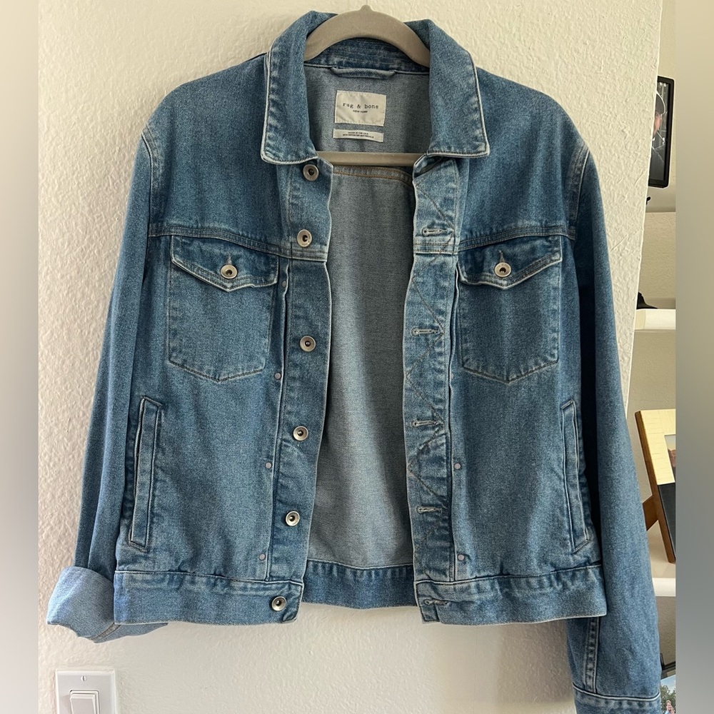 Rag & Bone denim jacket, size medium